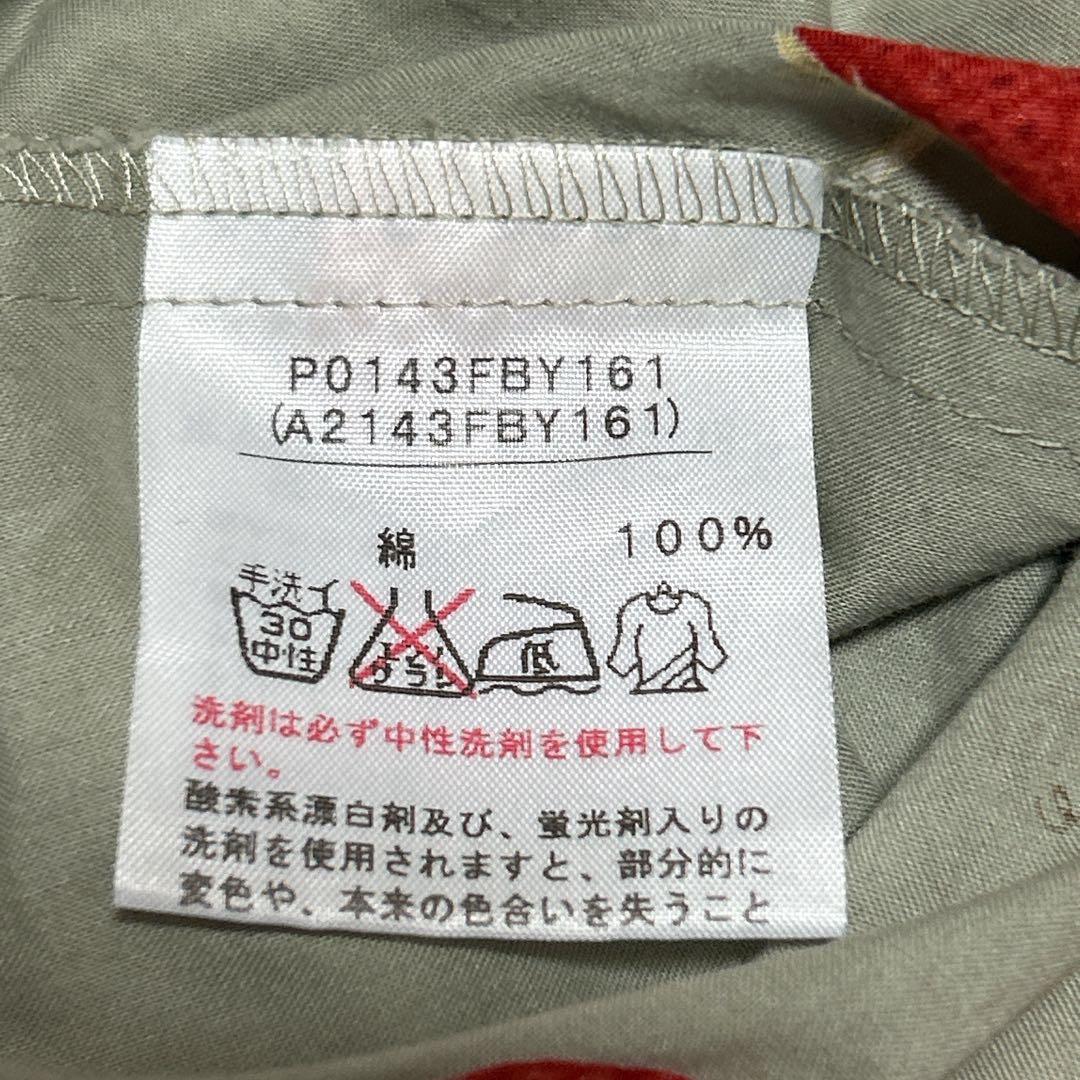 ピンクハウス 大人気の苺プリント ローンチュニック グレー いちご イチゴＰ38