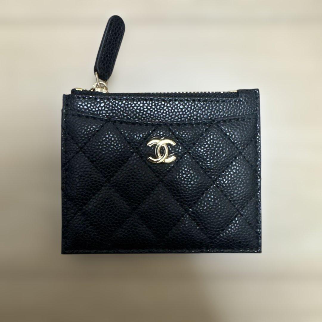 【値下げします！】CHANEL ブラック レザー ケース
