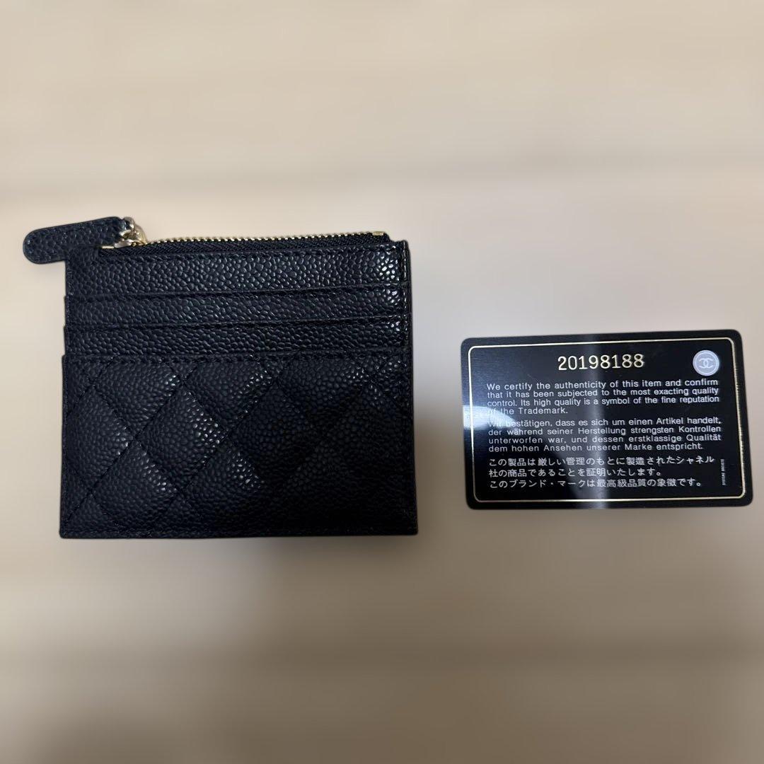 【値下げします！】CHANEL ブラック レザー ケース