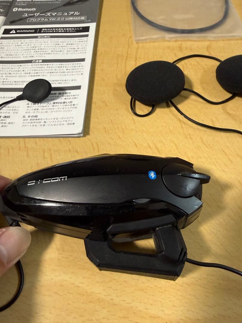 B+COM SB 6X インカム ビーコム ワイヤーマイク使用分一式