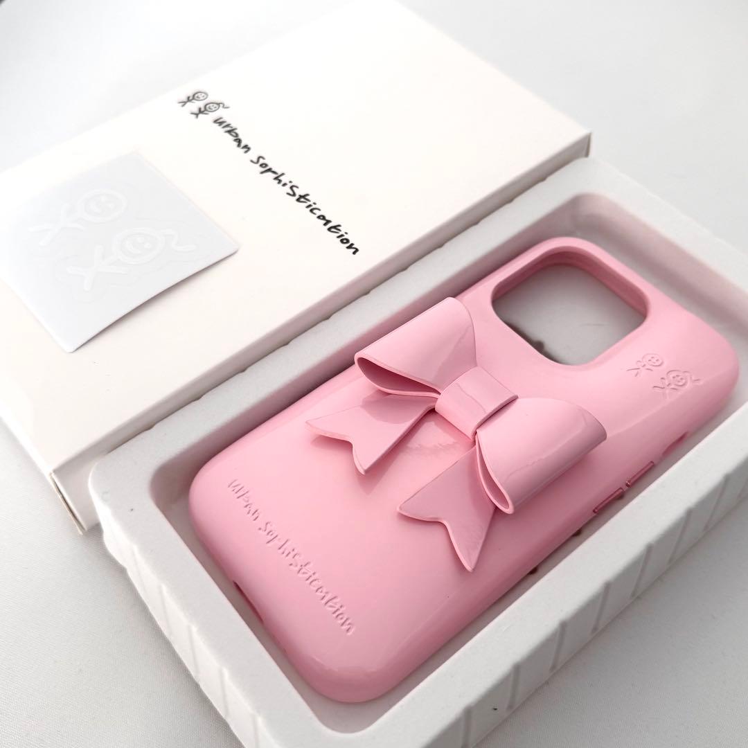 iPhoneアクセサリー Urban Sophistication bow iPhone16pro