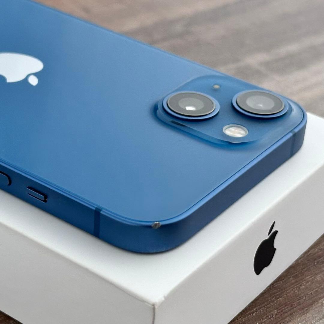 【美品☆大容量‼︎】iPhone13 本体 Blue 256GB SIMフリー