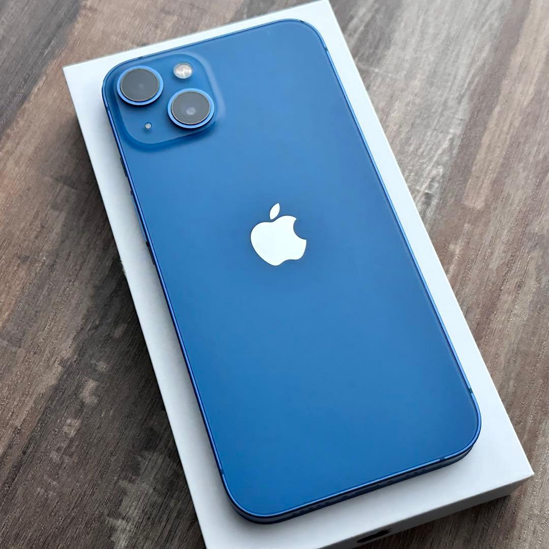 【美品☆大容量‼︎】iPhone13 本体 Blue 256GB SIMフリー