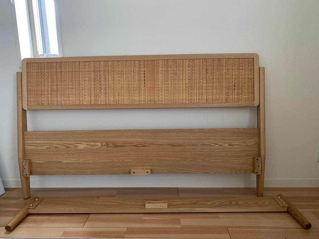 SOLKベッド ダブル 木製フレーム
