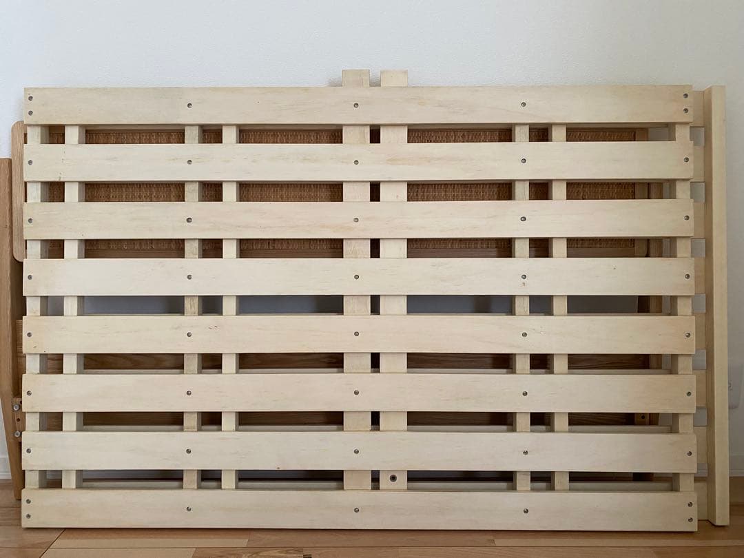 SOLKベッド ダブル 木製フレーム