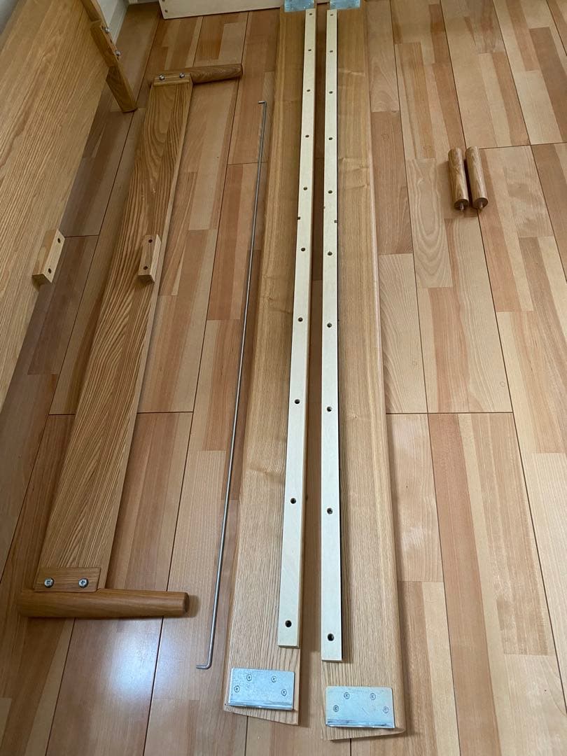 SOLKベッド ダブル 木製フレーム