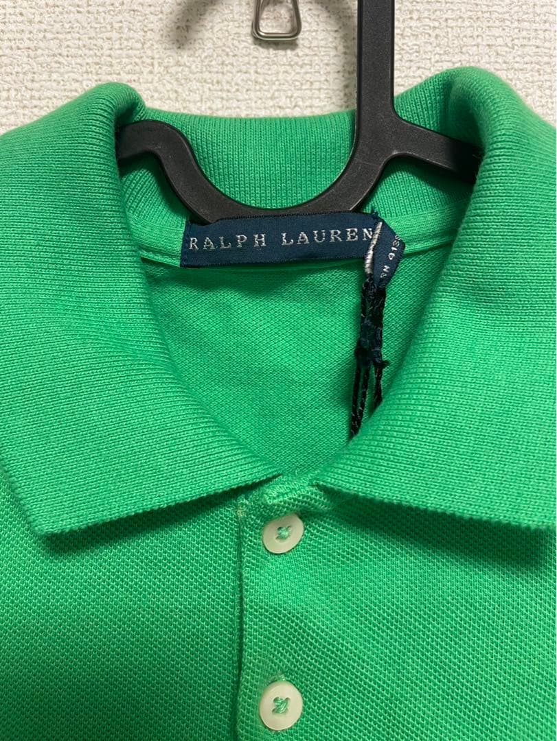 新品未使用 ラルフローレン ポロシャツ 半袖 グリーン Ralph