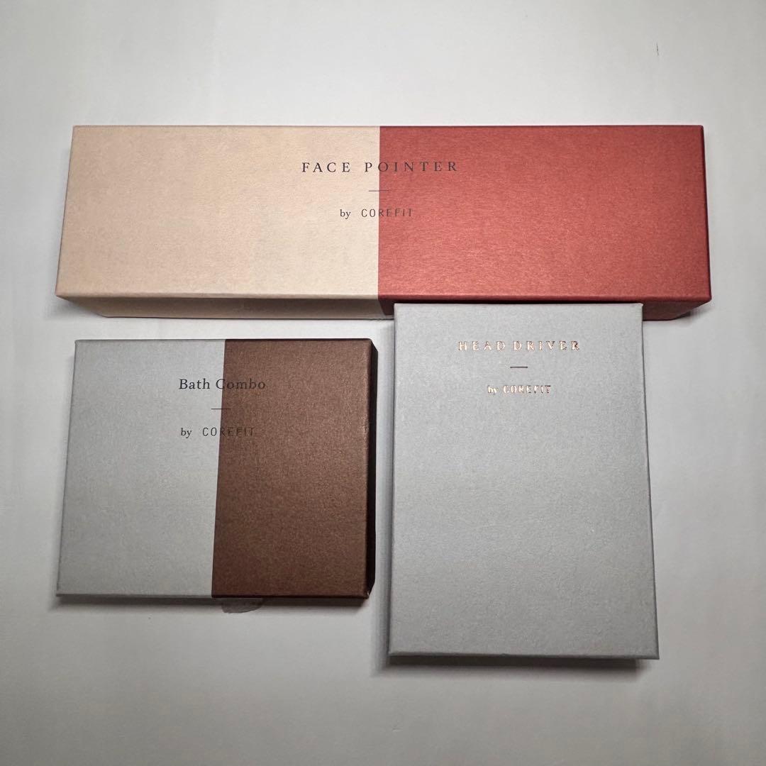 COREFIT フェイスポインター＆ヘッドドライバー＆バスコンボ（専用ポーチ付）
