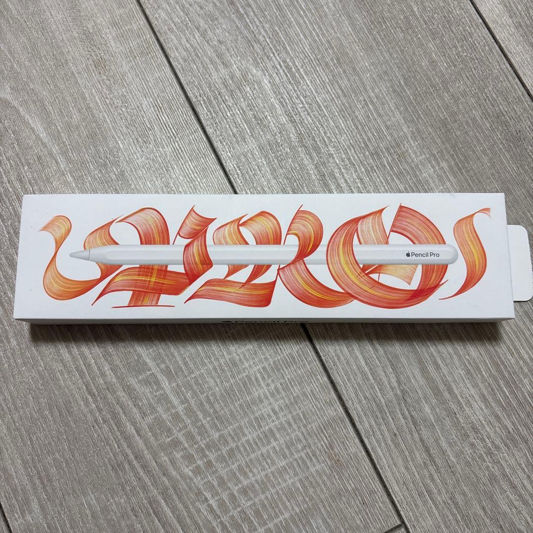 Apple Pencil Pro 純正ペン先付き