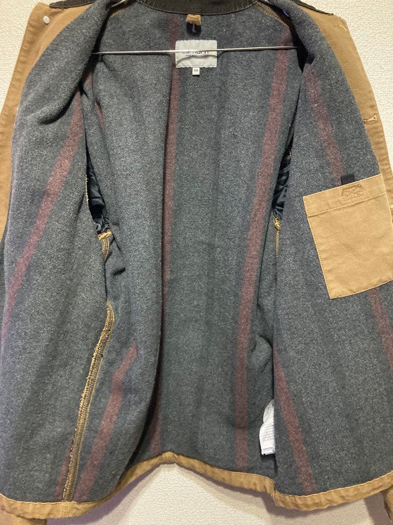 Carhartt WIP ミシガンコート XS ブラウン