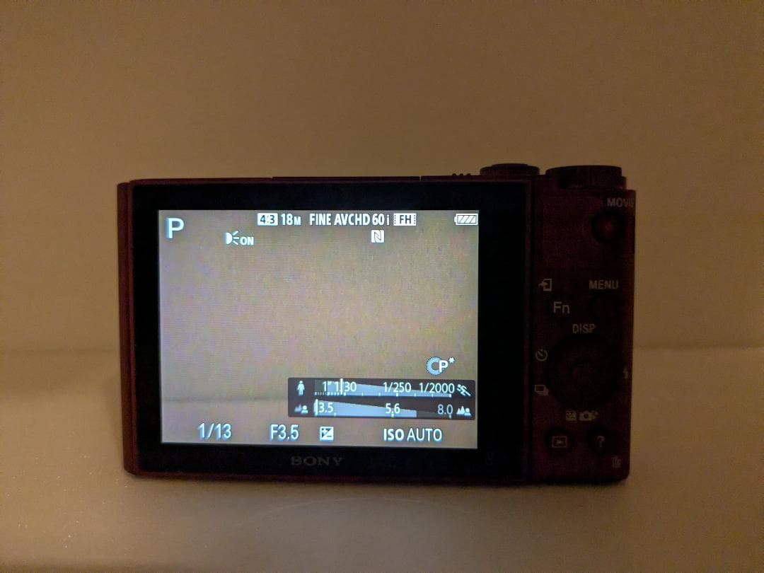 SONY Cyber-shot DSC-WX500 レッド 完動品 #350e