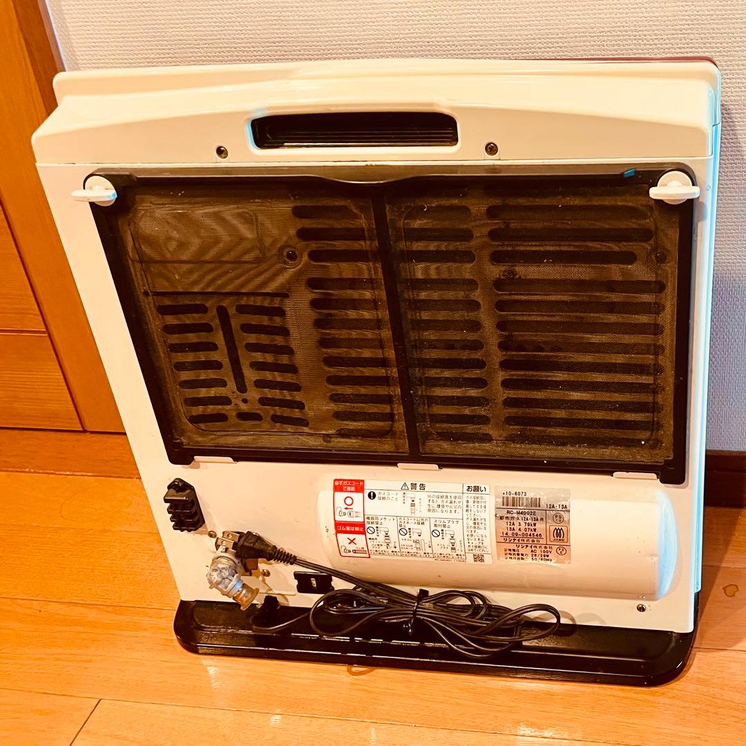 15畳 Rinnai ガスファンヒーター RC-M4002E-RD 都市ガス用