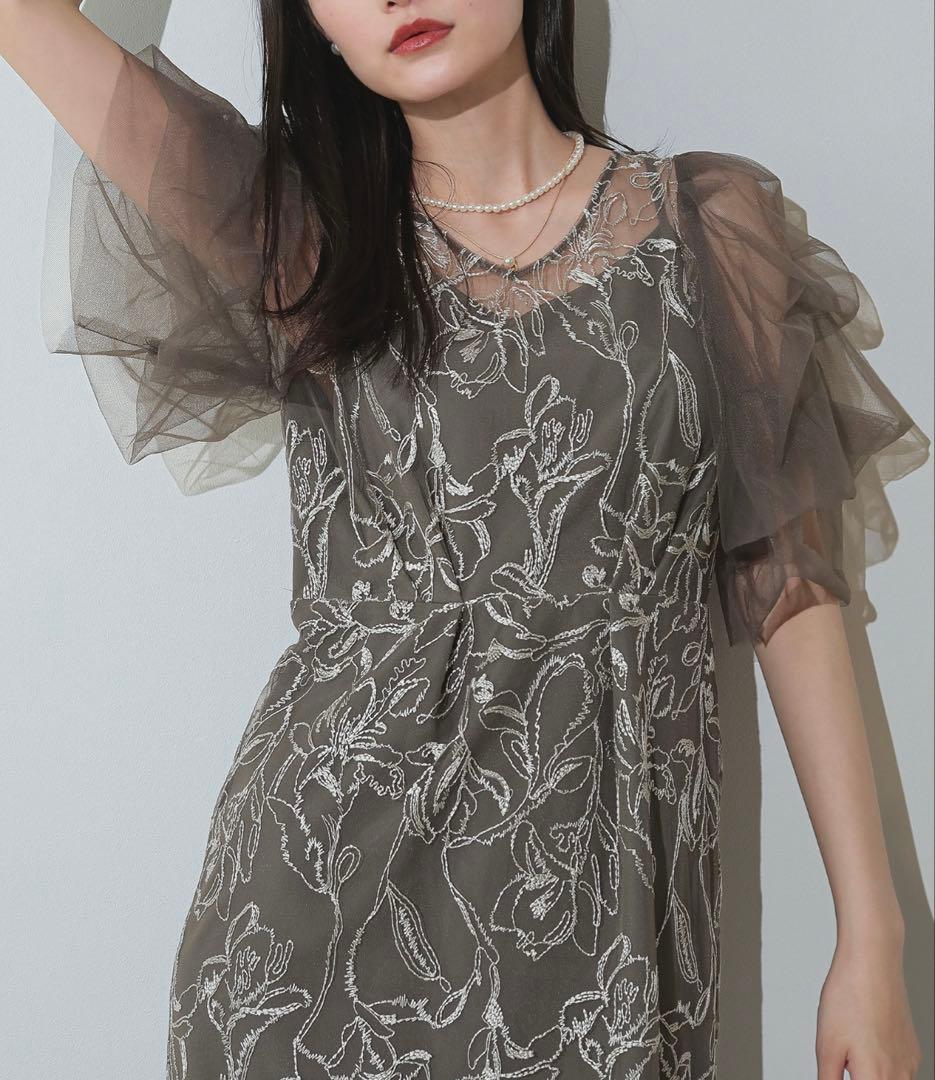 kana パーティードレス ラメストール