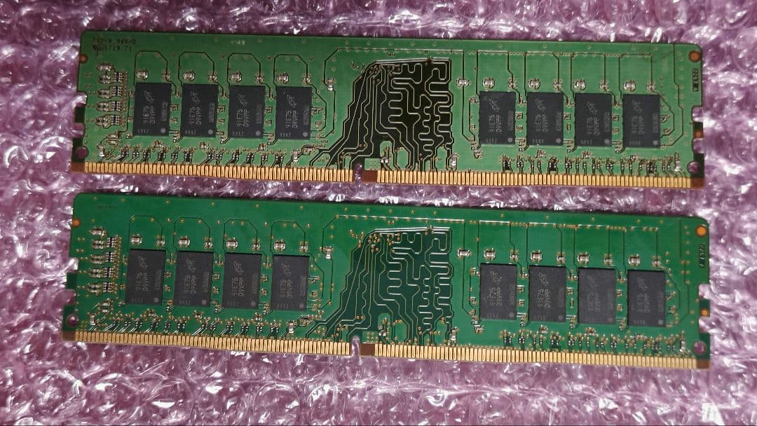 DDR4 16GBx2枚 32GB 動作確認済み ①