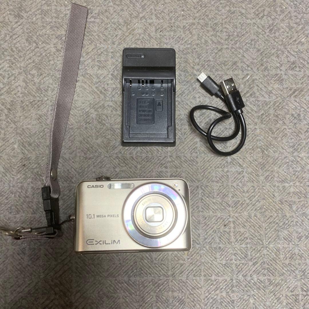 K952 CASIO EX-Z1080 ゴールド コンパクトデジタルカメラ