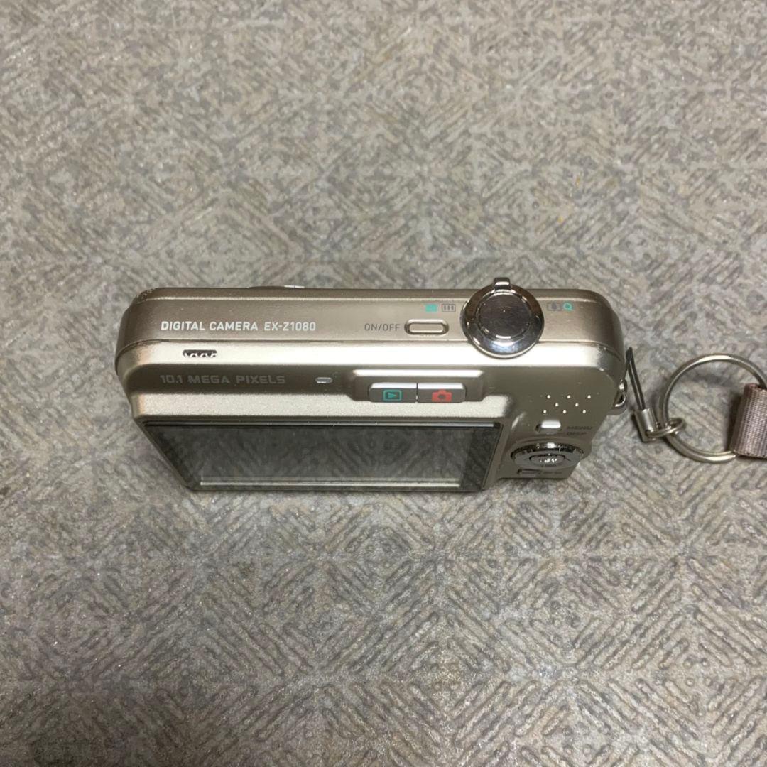 K952 CASIO EX-Z1080 ゴールド コンパクトデジタルカメラ