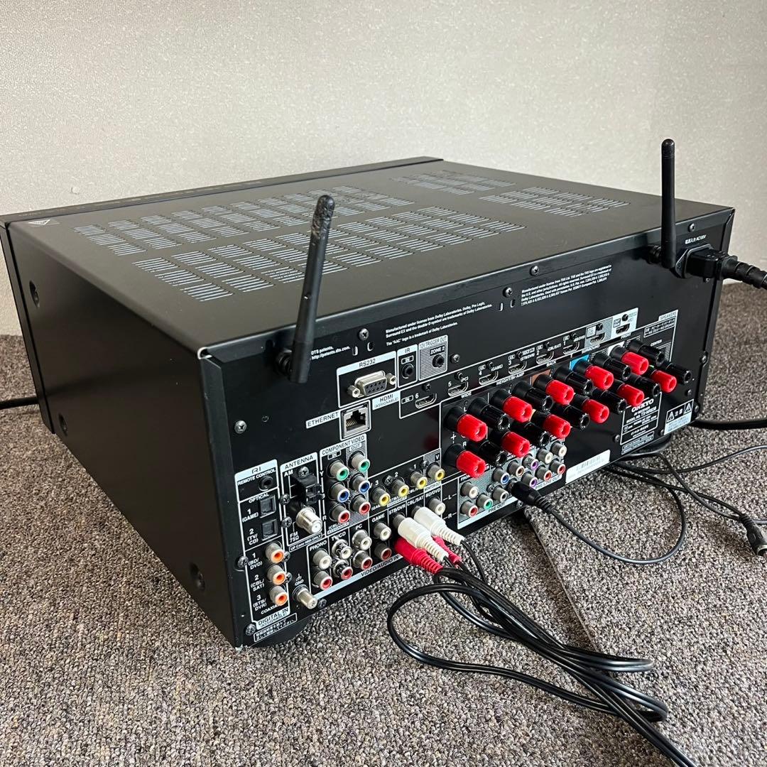 A29美品✨オンキヨー 7.1ch対応！ハイレゾ音源 AVレシーバー ブラック