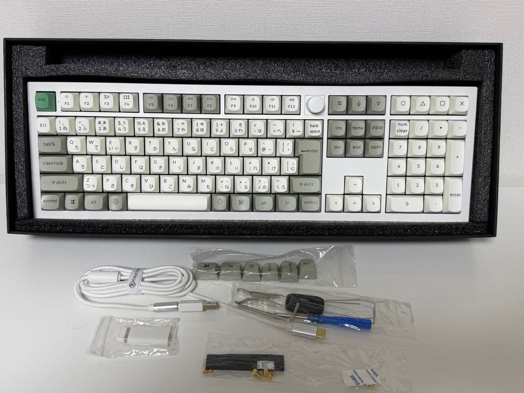 Keychron Q6 Max フルサイズワイヤレスキーボード 日本語配列