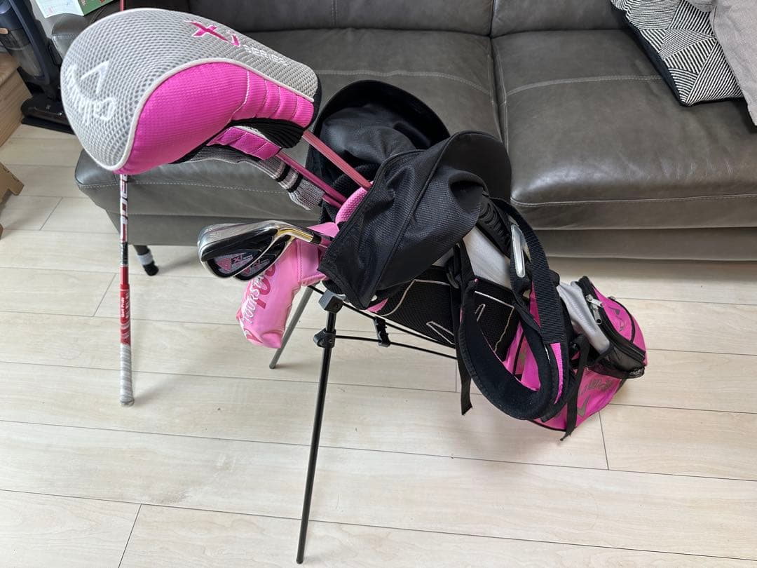 キャロウェイ XJ SERIES ジュニア　ゴルフ 7本　セット 9〜12才用