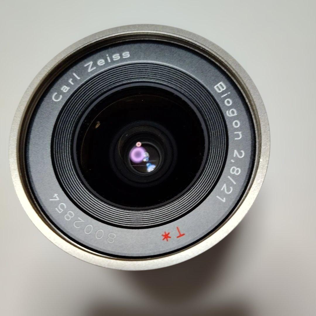 contax コンタックスG用Biogon21mmF2.8T*ファインダ付