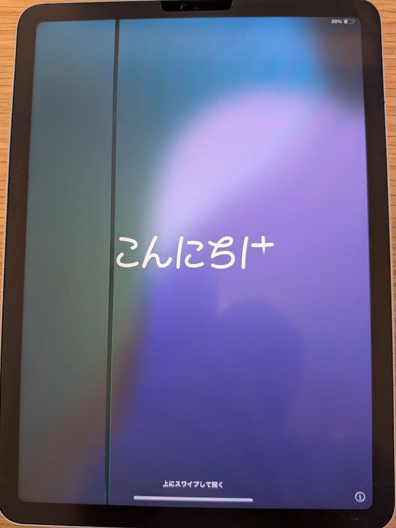 iPad Air 第4世代 (画面に線あり)