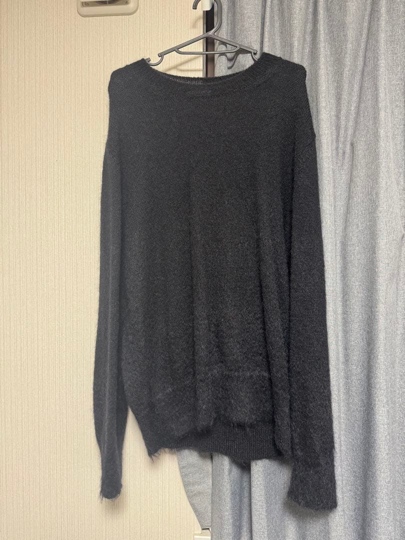 オフホワイト（off-white） ブラック　ニット