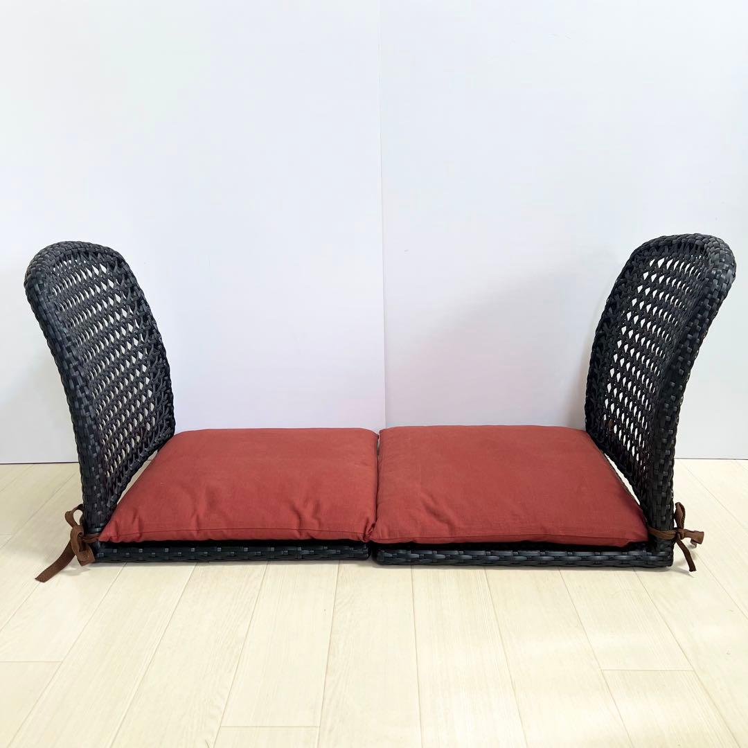 ADAL 雅 クッション付座椅子 4脚 アダル みやび 和風 高級座椅子