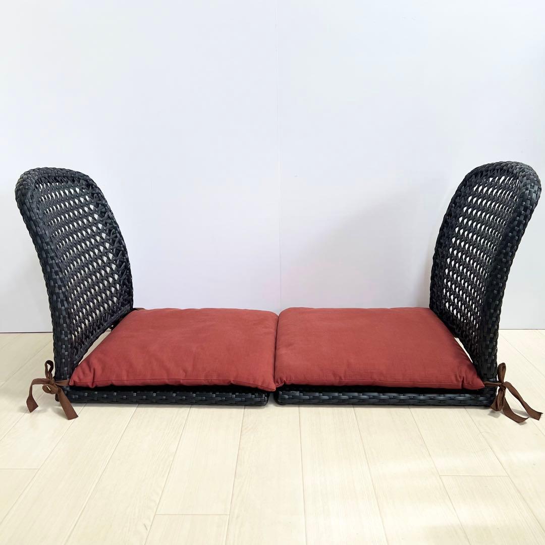 ADAL 雅 クッション付座椅子 4脚 アダル みやび 和風 高級座椅子