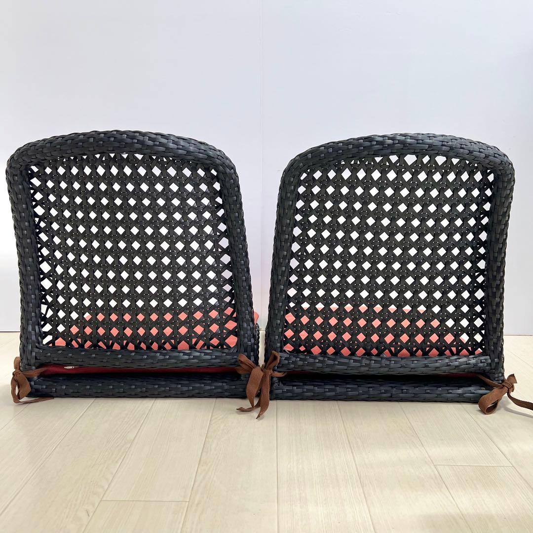 ADAL 雅 クッション付座椅子 4脚 アダル みやび 和風 高級座椅子