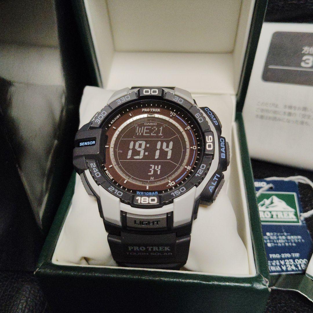 新品 CASIO カシオ PRG-270-7JF PROTREK腕時計