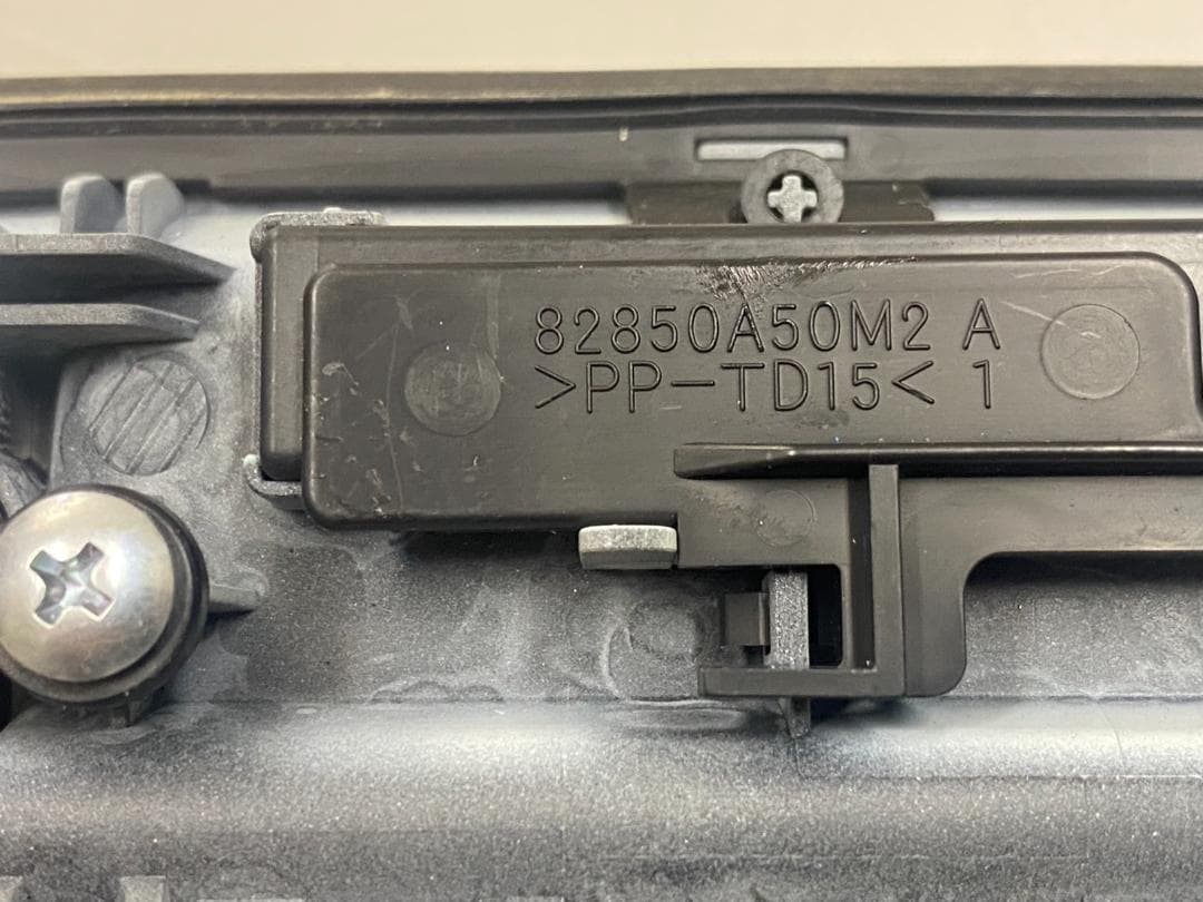 ワゴンR MH55S バックドアアウターハンドル 純正バックカメラ付き パール