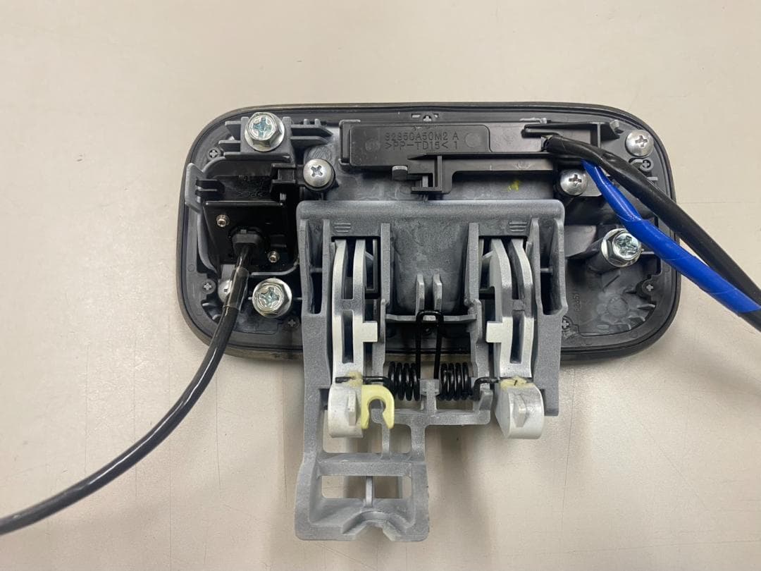 ワゴンR MH55S バックドアアウターハンドル 純正バックカメラ付き パール