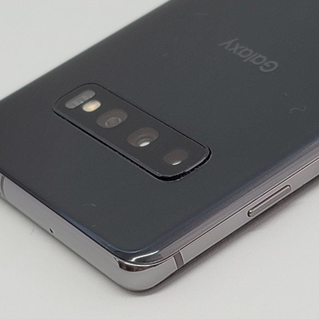 烈*空様 Galaxy S10+ au 美品 SCV42 ブラック androi