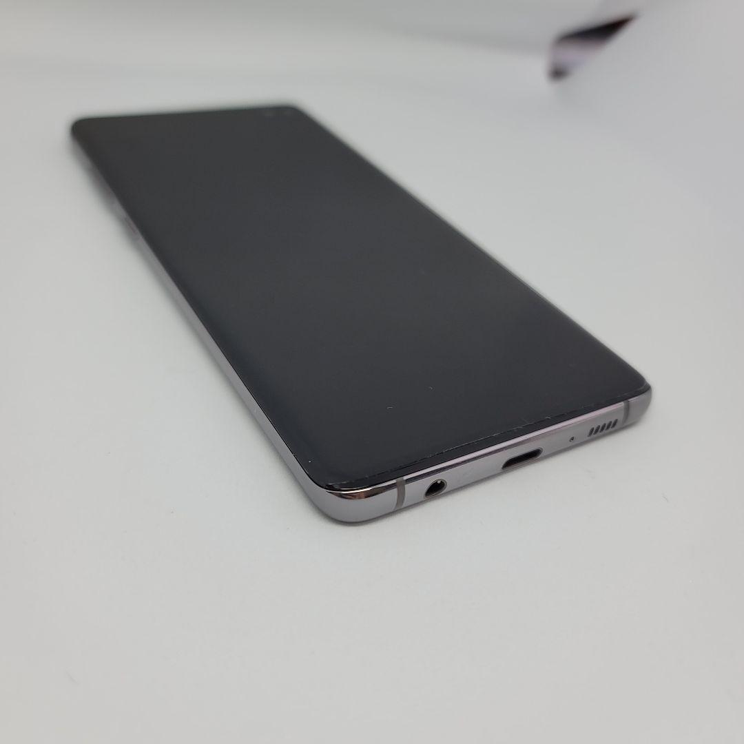 烈*空様 Galaxy S10+ au 美品 SCV42 ブラック androi