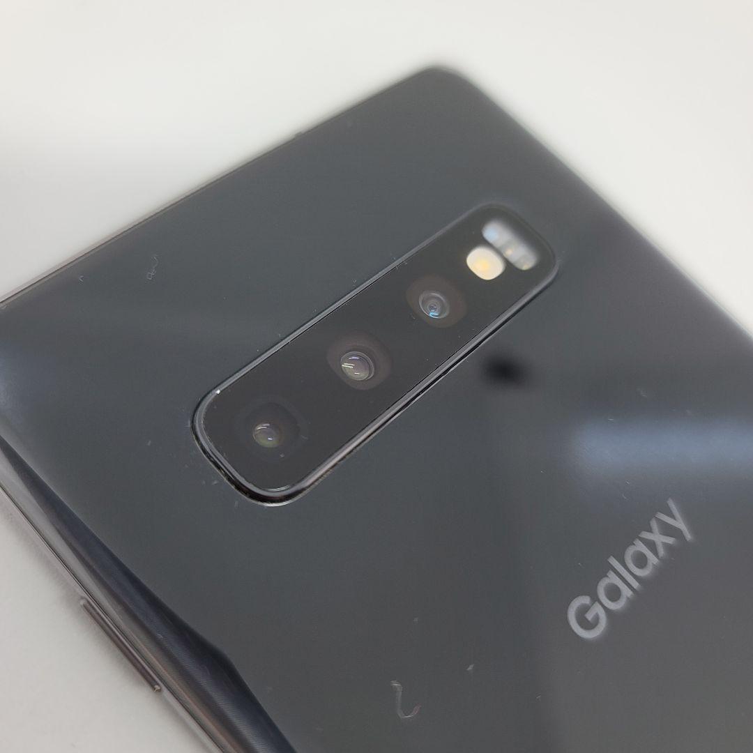 烈*空様 Galaxy S10+ au 美品 SCV42 ブラック androi