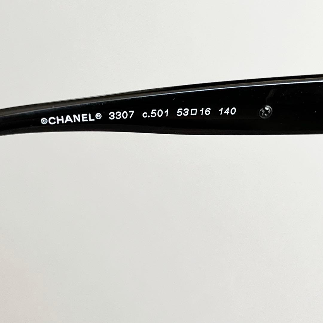 極美品 CHANEL メガネ サングラス 3307 c.501