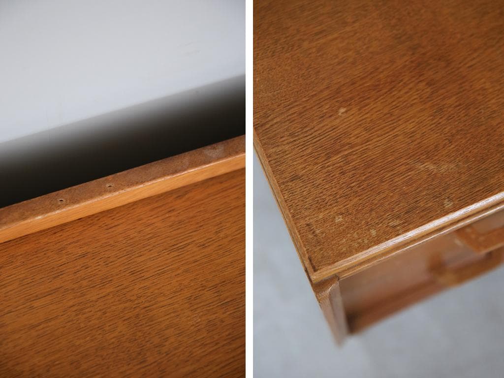 英国アンティークG-PLANジープランブランドン2杯チェスト(89-308-1