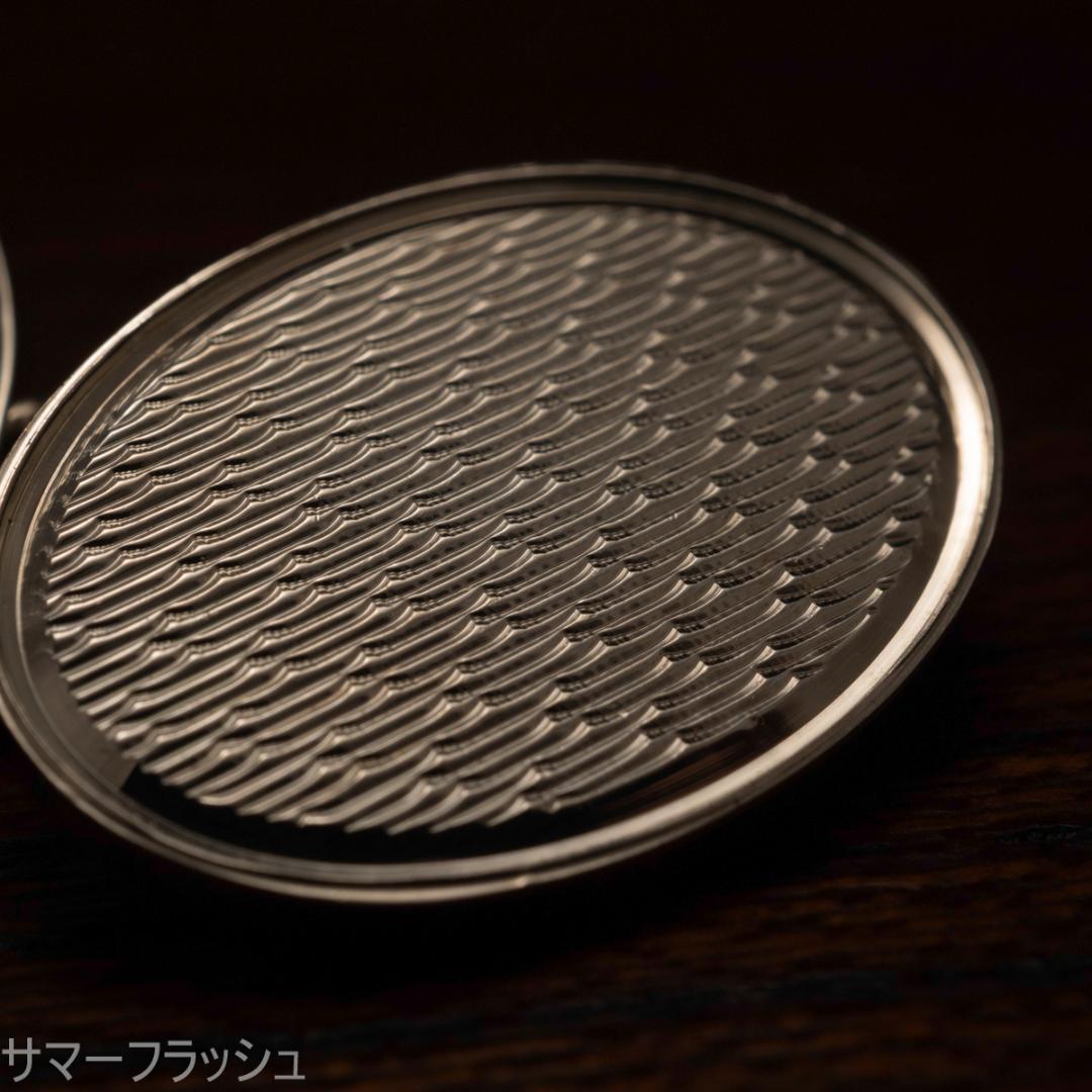 Asprey アスプレイ 本格ダブルフェイス シルバー925カフスボタン