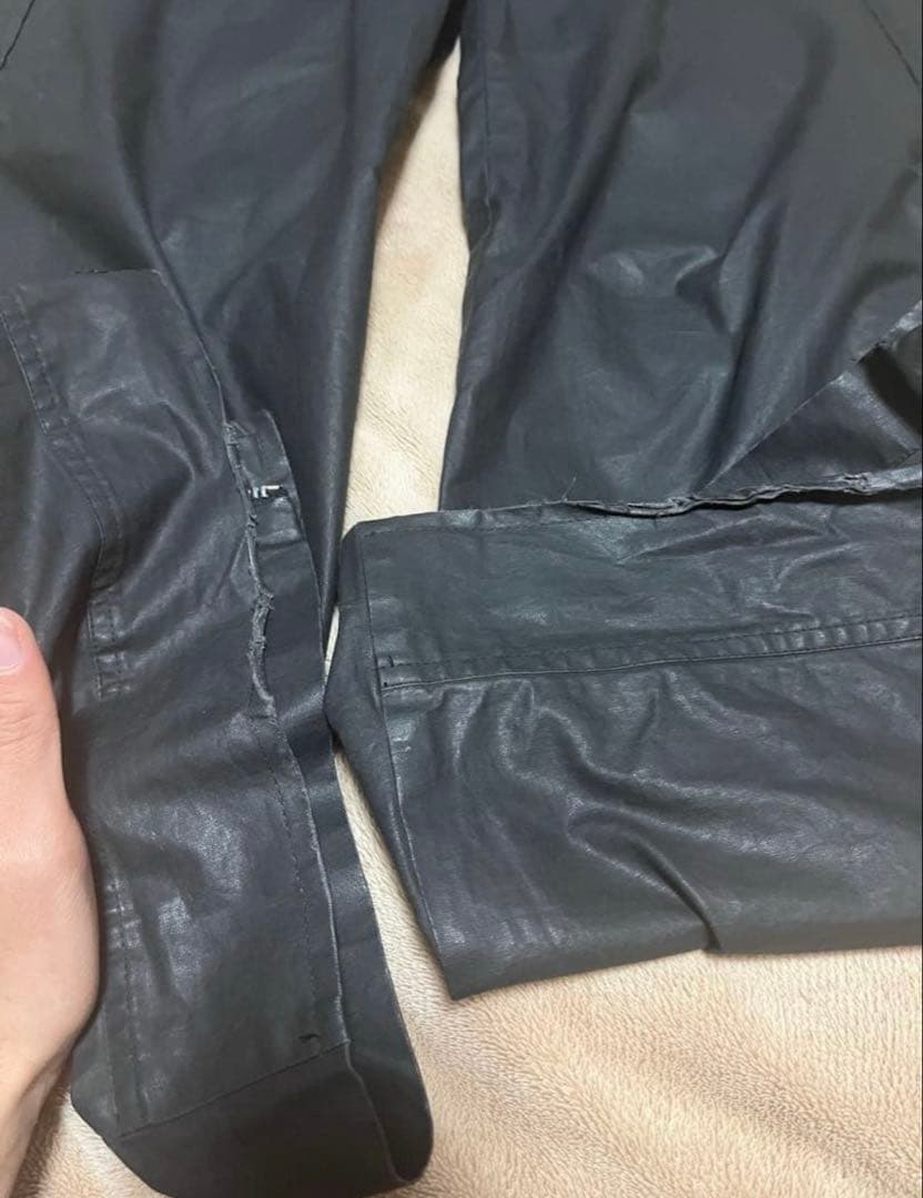 dsquared2 変形コーティングワイドパンツ 股下84 サイズ48