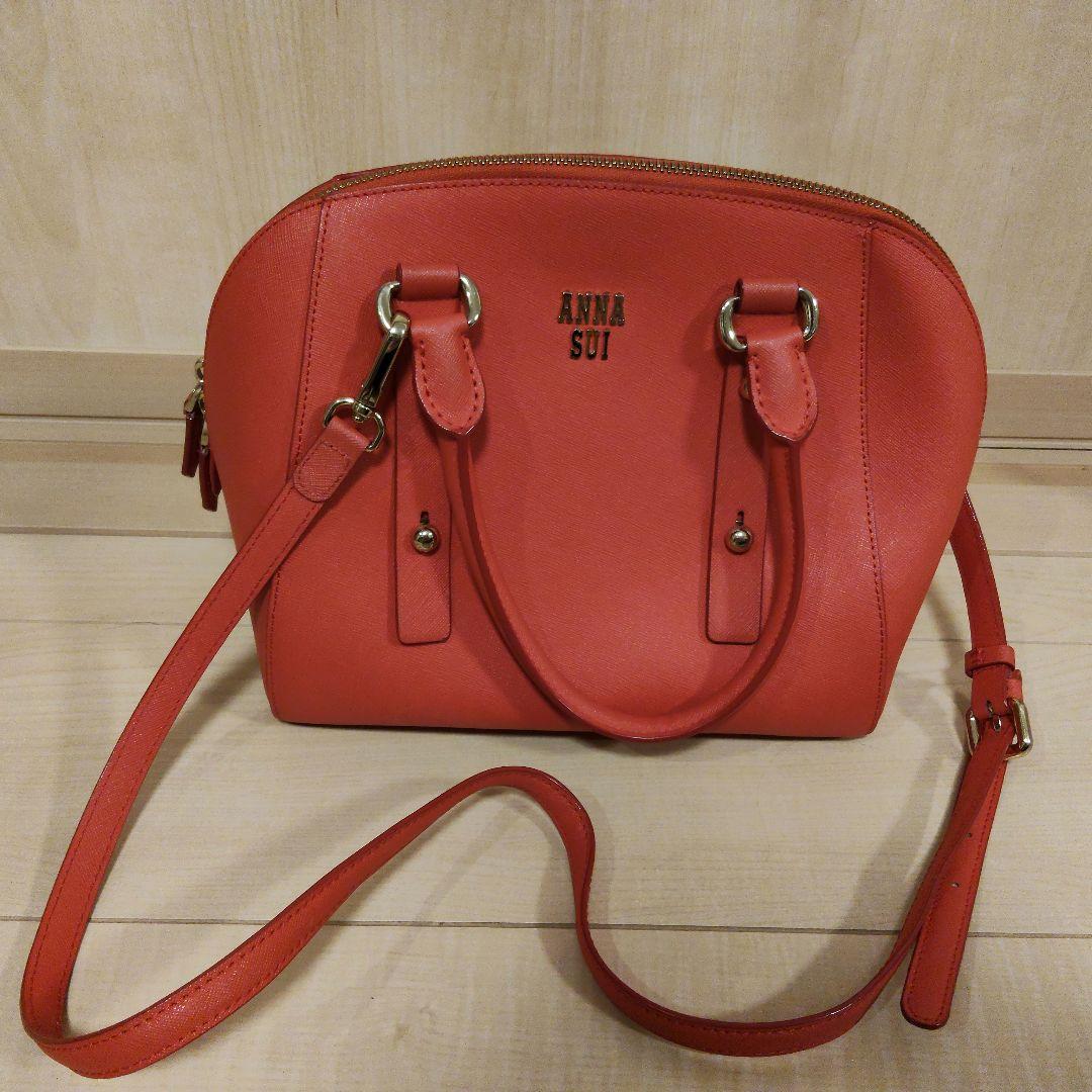 ANNA SUI　ショルダーつきハンドバッグ