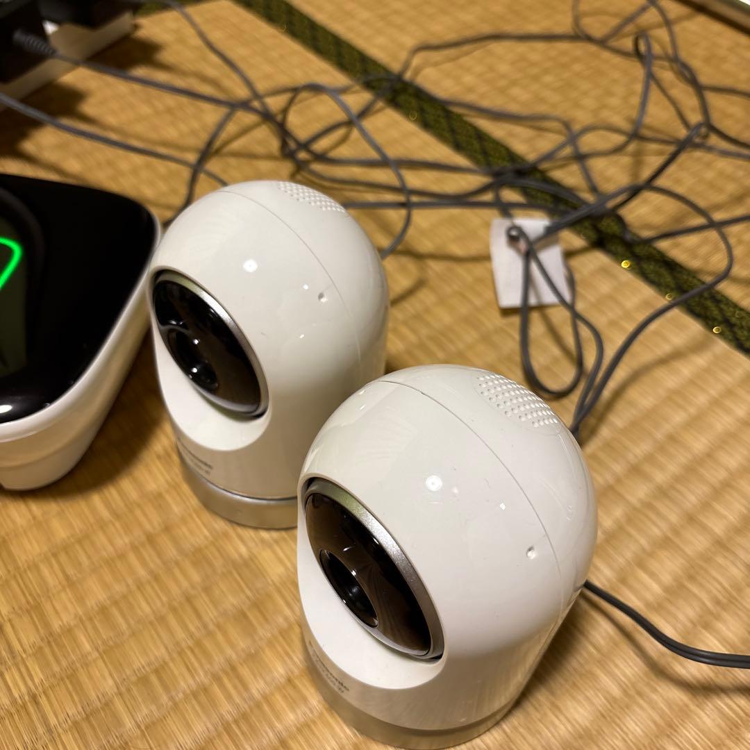 Panasonic ホームユニットと室内カメラ2台セット ペットカメラ