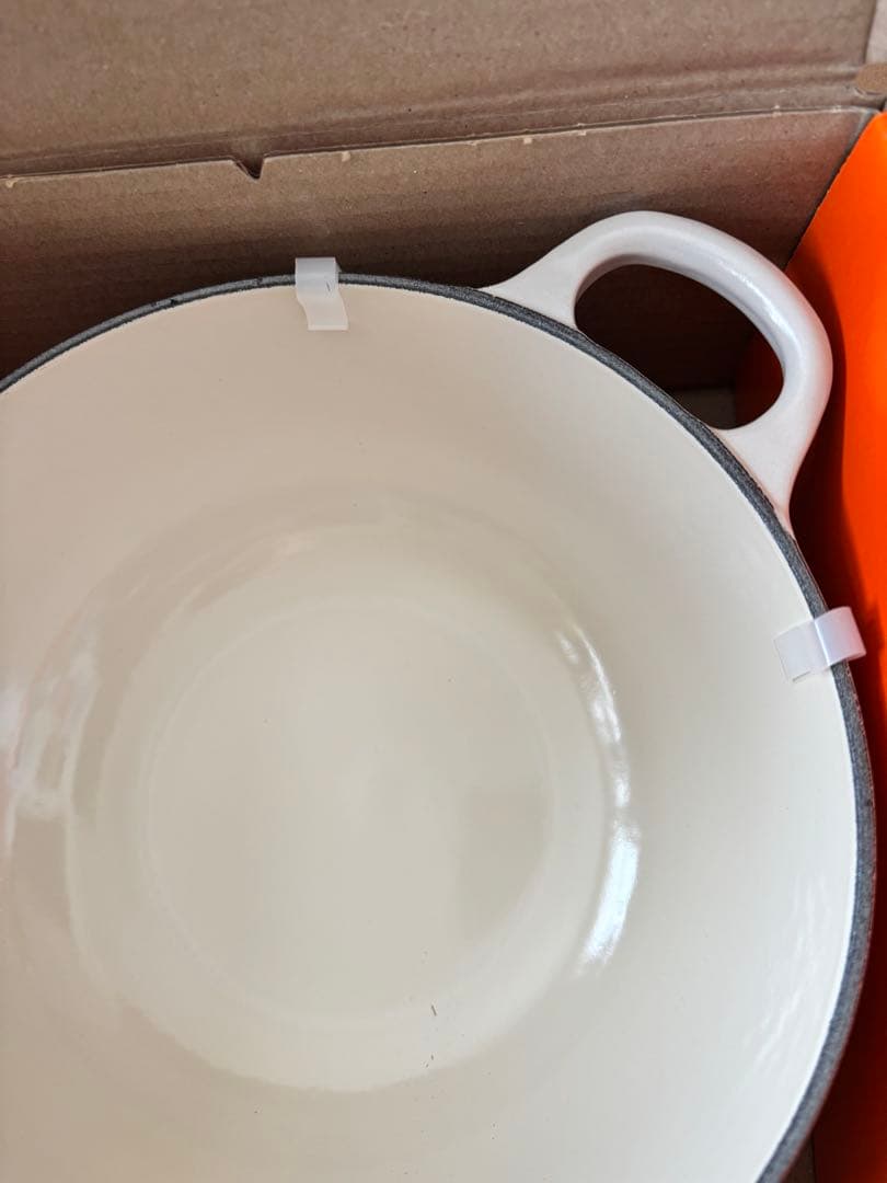 ルクルーゼ　マルミット 22cm ブリオッシュ (シルバーツマミ)新品未使用