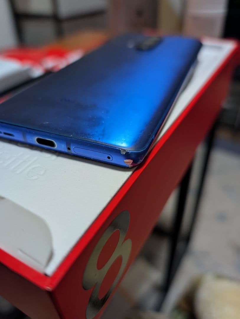 OnePlus 8 Pro 青色 充電器付き　256gb　グローバル版