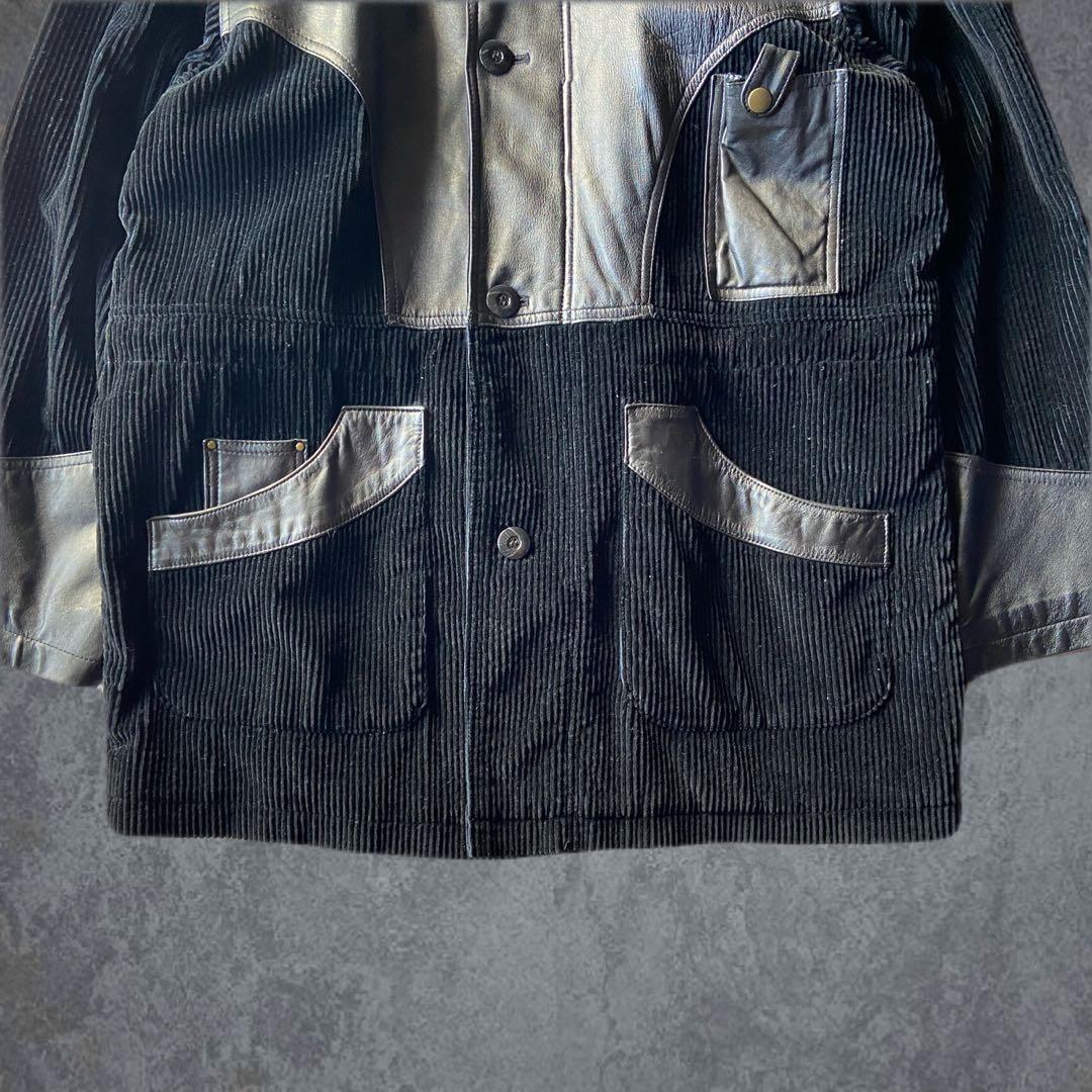 ジャケット・アウター 90s 00s vintage leather switch coverall