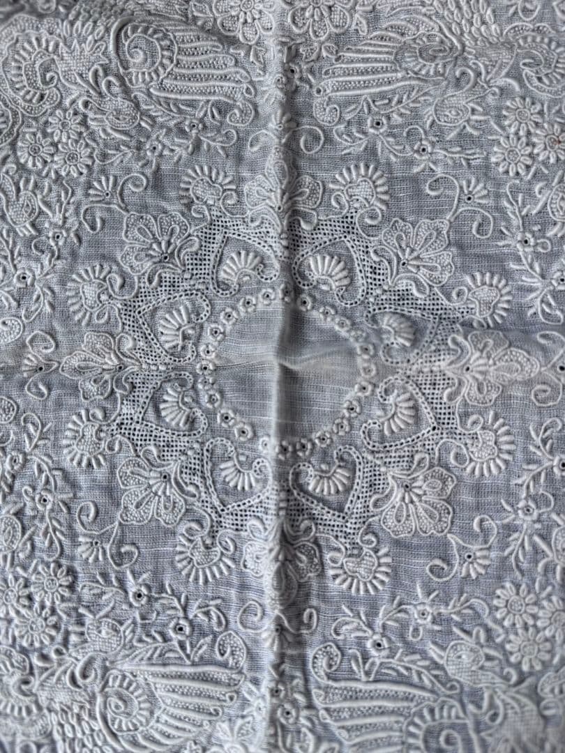 スワトウ 手刺繍 ハンカチ 花柄 汕頭