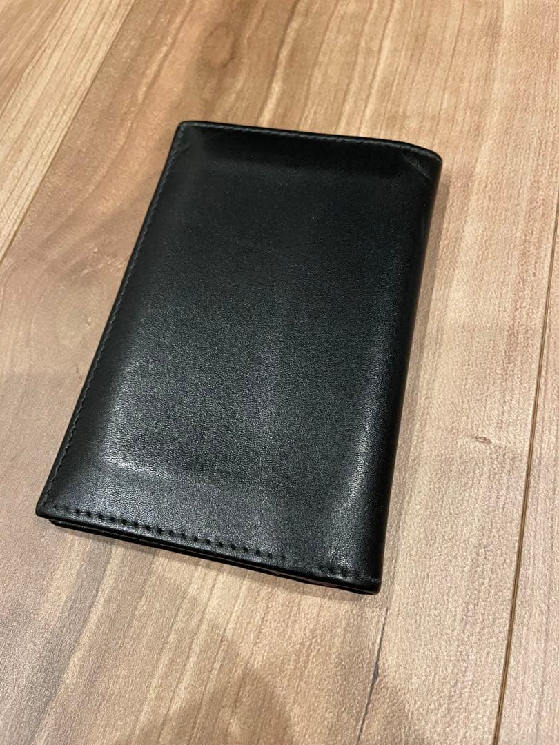 ETTINGER パープルレザー名刺入れ