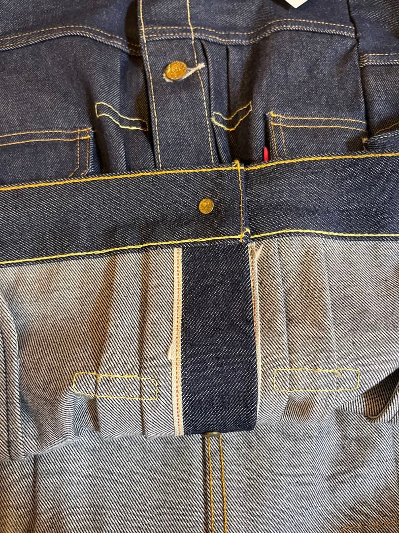 Levi's sacai Men's Denim Jacket 2 ®️タブ仕様