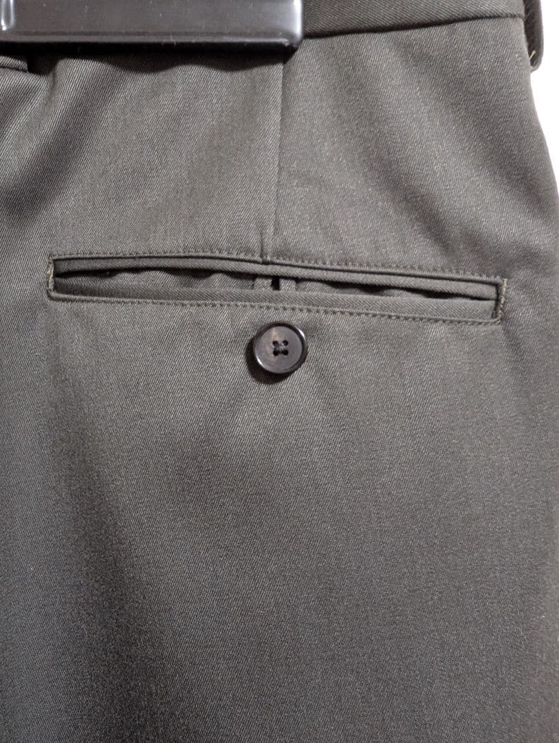 パンツ The CLASIK 1 pleats trouser khaki 46