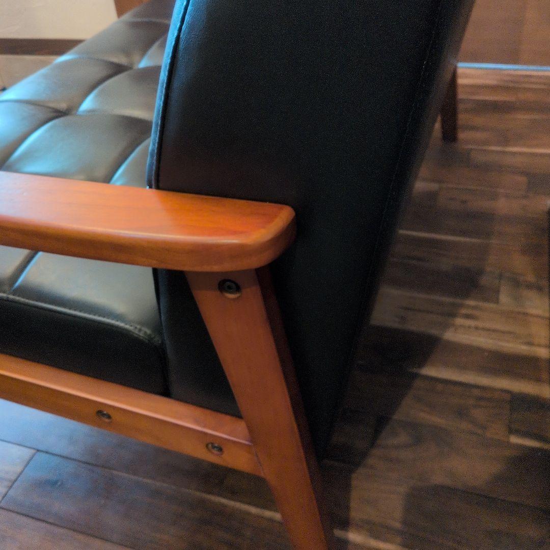 カリモク風ソファー 　2人掛け