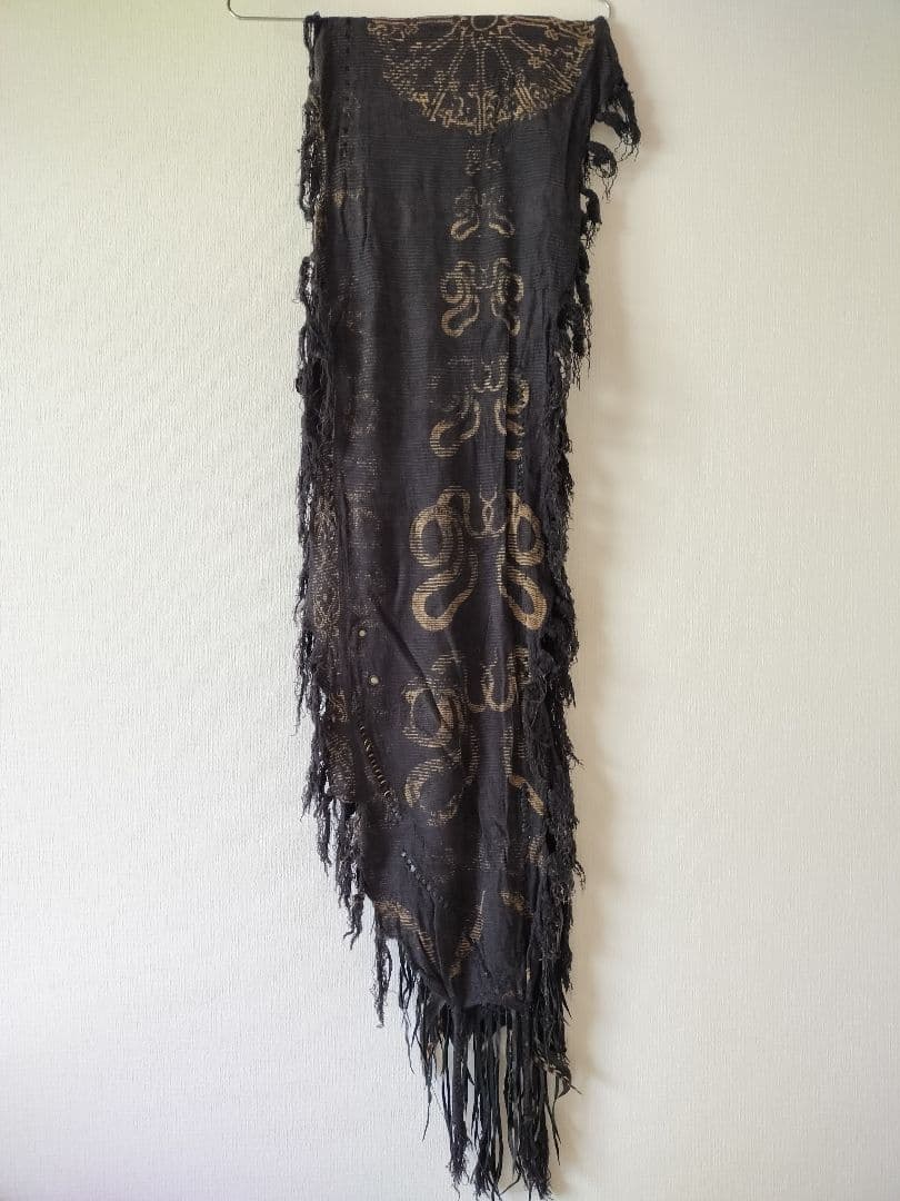 14th addiction 別注アンバーカスタムムートンレザーストール